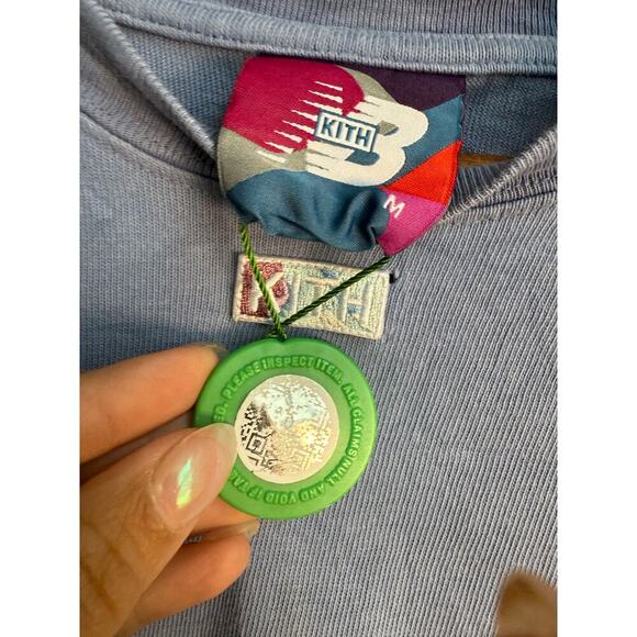 Kith x New Balance Spirit Long Sleeve Tee Ombre tie dye Size M USED condition - Picture 6 of 10